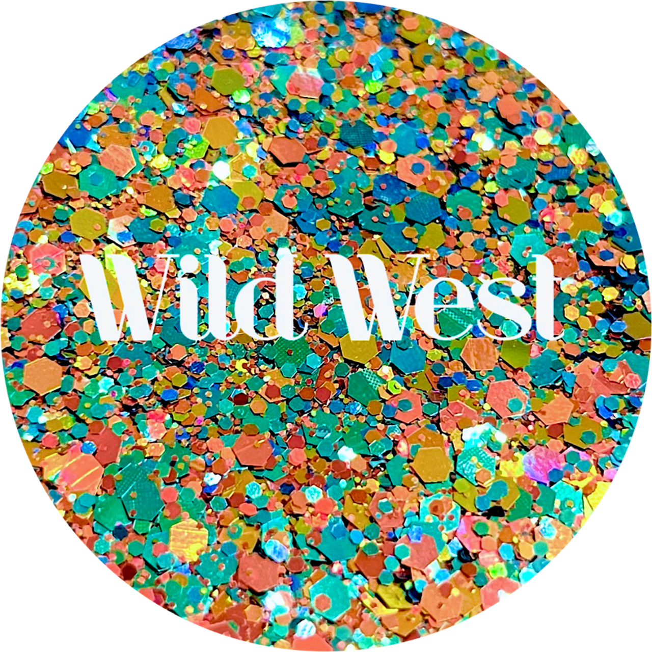 Polyester Glitter - Wild West by Glitter Heart Co.&#x2122;